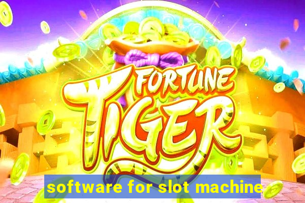 software for slot machine