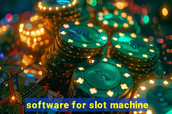 software for slot machine