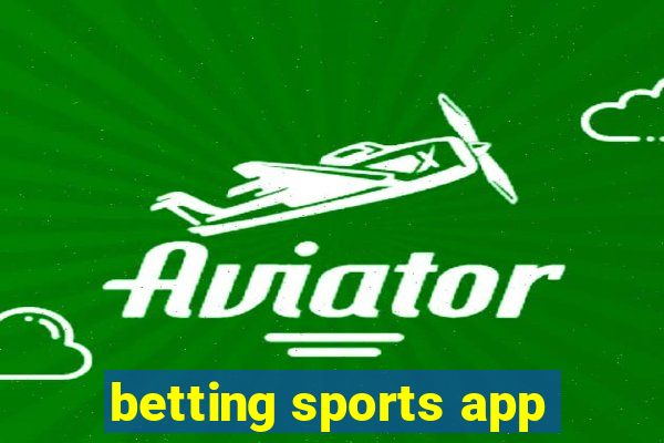 betting sports app