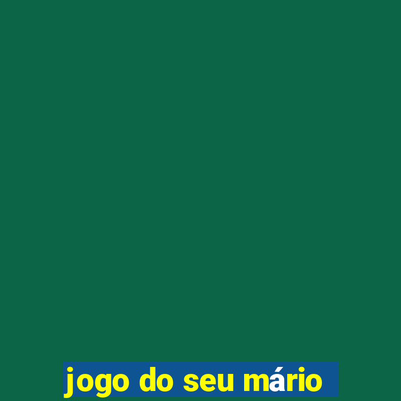 jogo do seu mário