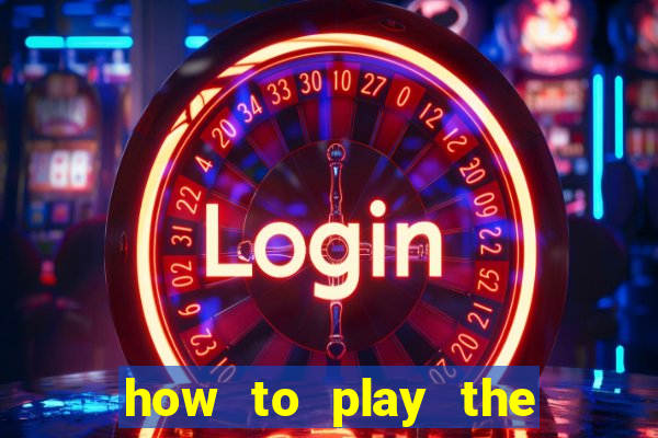 how to play the buffalo slot machine