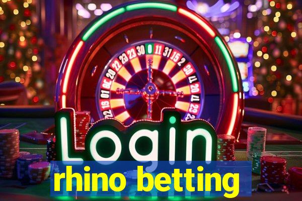 rhino betting