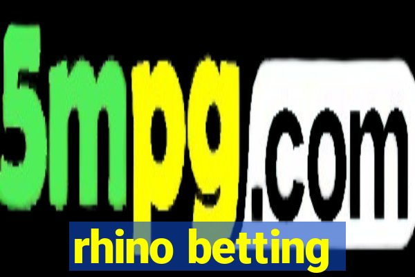 rhino betting