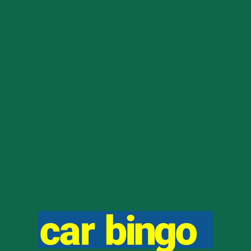 car bingo