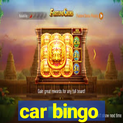 car bingo