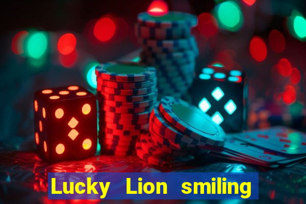 Lucky Lion smiling critters lion