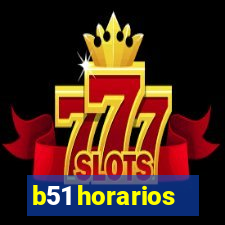 b51 horarios