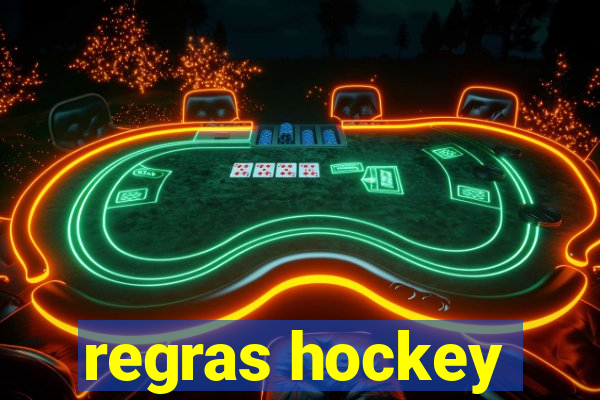 regras hockey