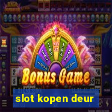 slot kopen deur