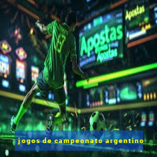 jogos de campeonato argentino