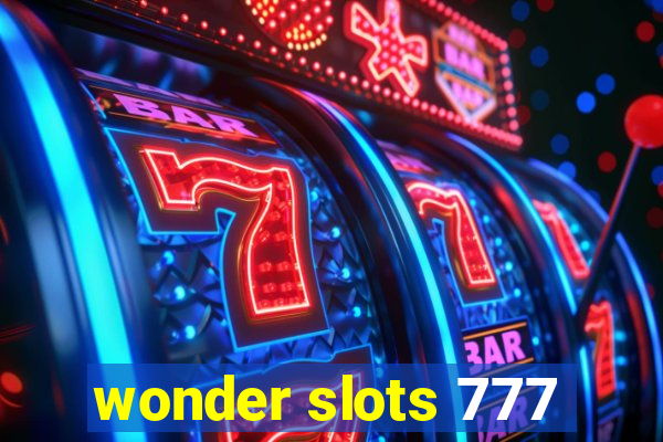 wonder slots 777