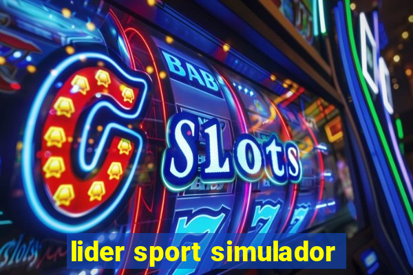 lider sport simulador