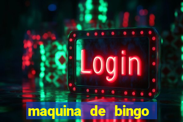 maquina de bingo show ball