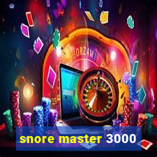 snore master 3000