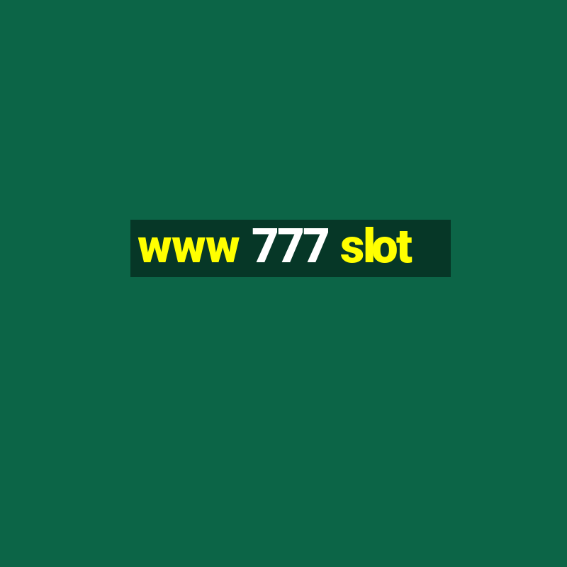 www 777 slot