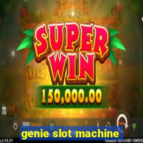 genie slot machine