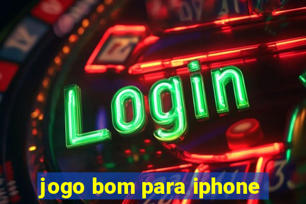 jogo bom para iphone