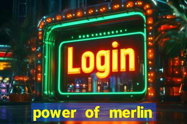 power of merlin megaways slot