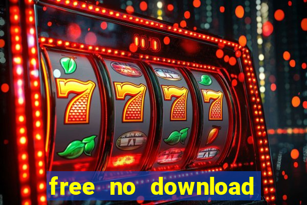 free no download casino slots