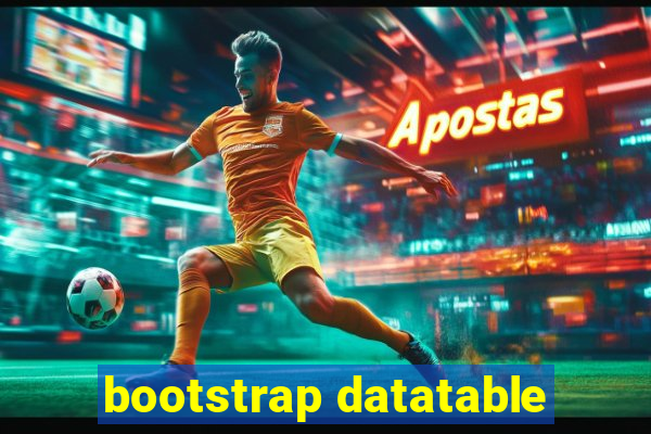 bootstrap datatable