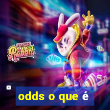 odds o que é