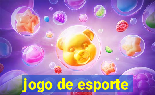 jogo de esporte