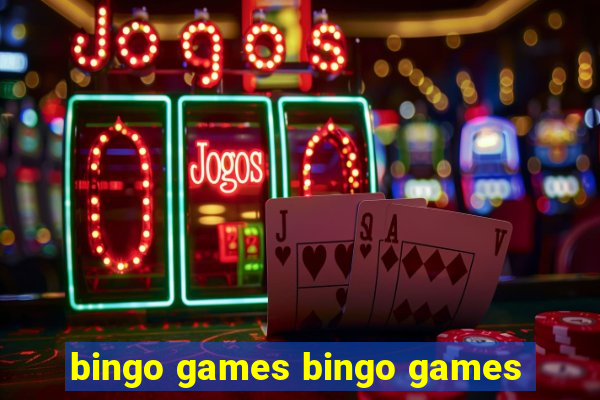 bingo games bingo games