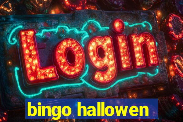 bingo hallowen