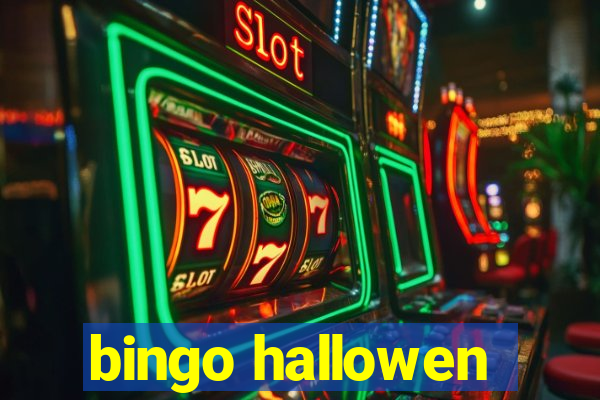 bingo hallowen