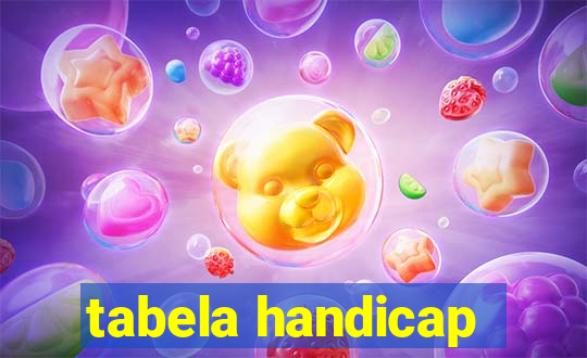 tabela handicap