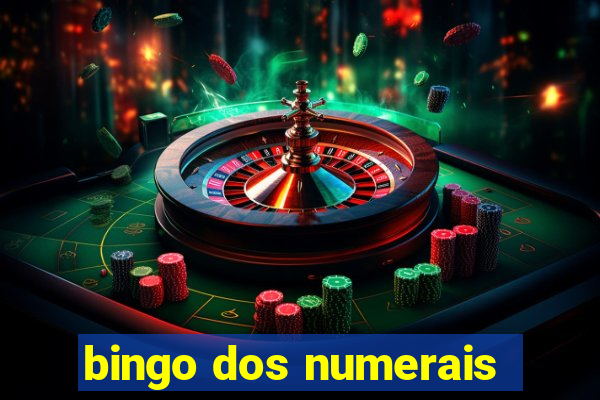 bingo dos numerais