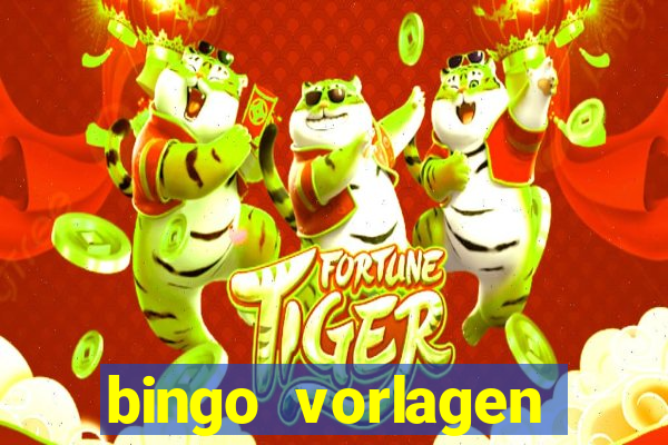 bingo vorlagen kostenlos erstellen