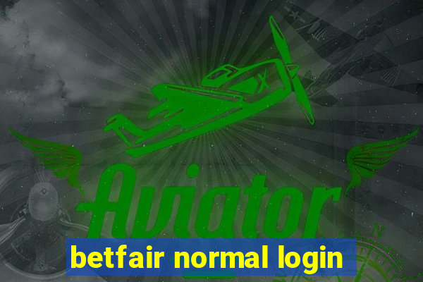 betfair normal login