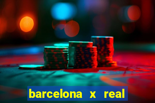 barcelona x real madrid ao vivo futemax