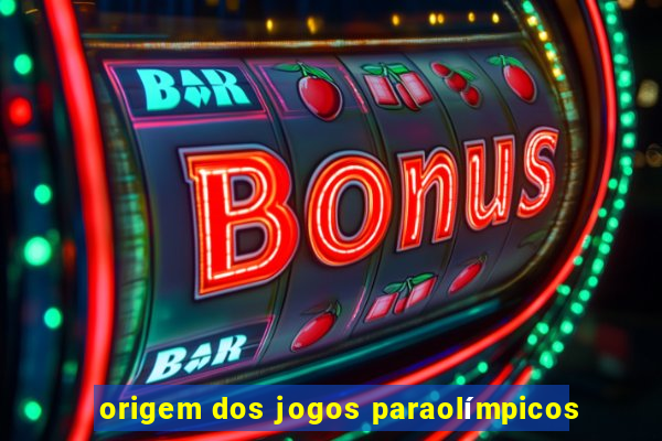 origem dos jogos paraolímpicos