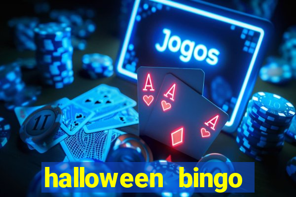 halloween bingo games for kids