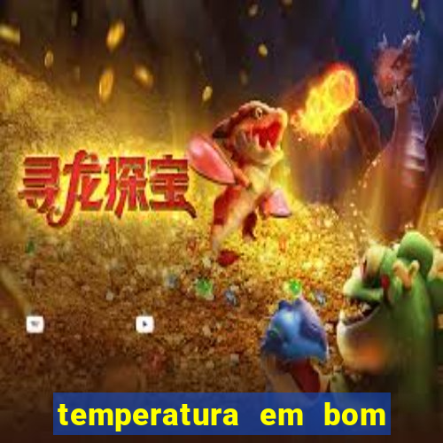 temperatura em bom jesus da lapa