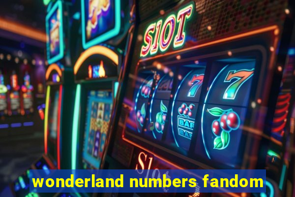 wonderland numbers fandom