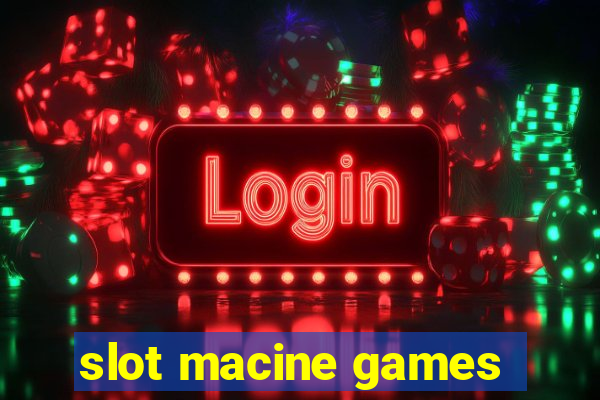 slot macine games