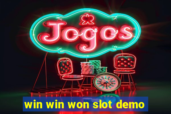 win win won slot demo