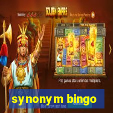 synonym bingo