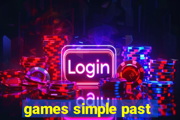 games simple past