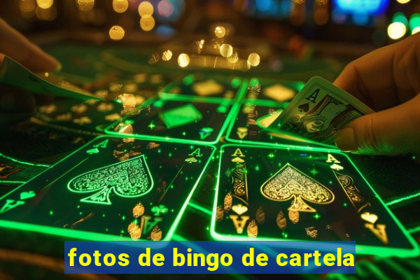 fotos de bingo de cartela