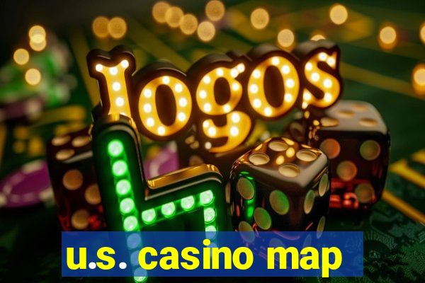 u.s. casino map