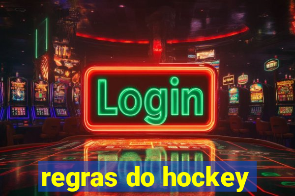 regras do hockey