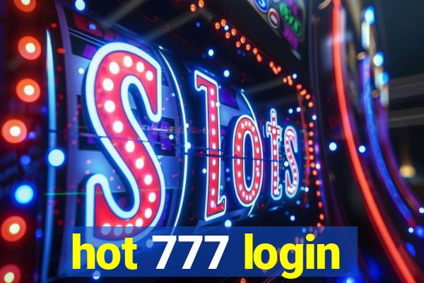 hot 777 login