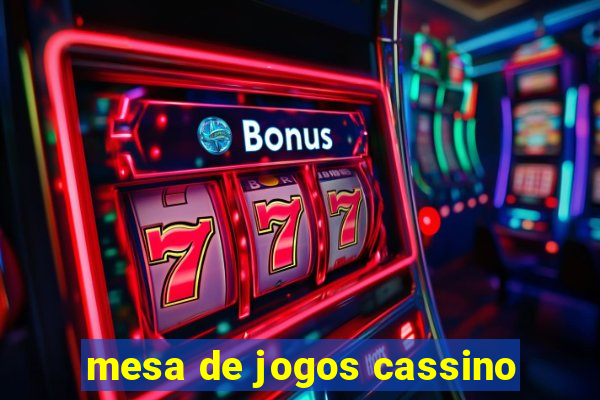 mesa de jogos cassino