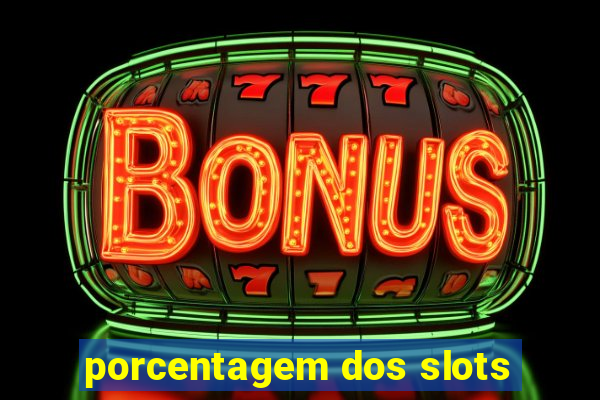 porcentagem dos slots