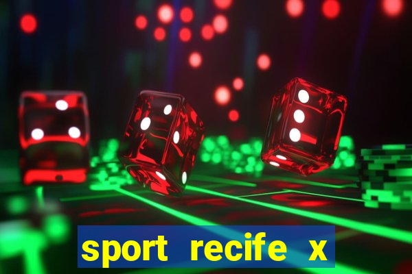 sport recife x novorizontino palpites