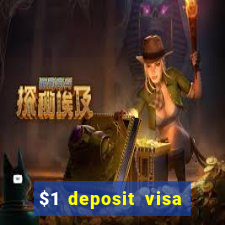 $1 deposit visa casino nz